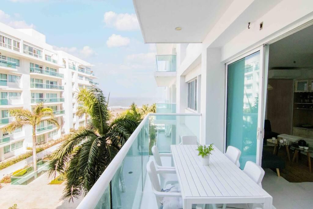 Apto Con Vista Al Mar Disfrutar En Familia.