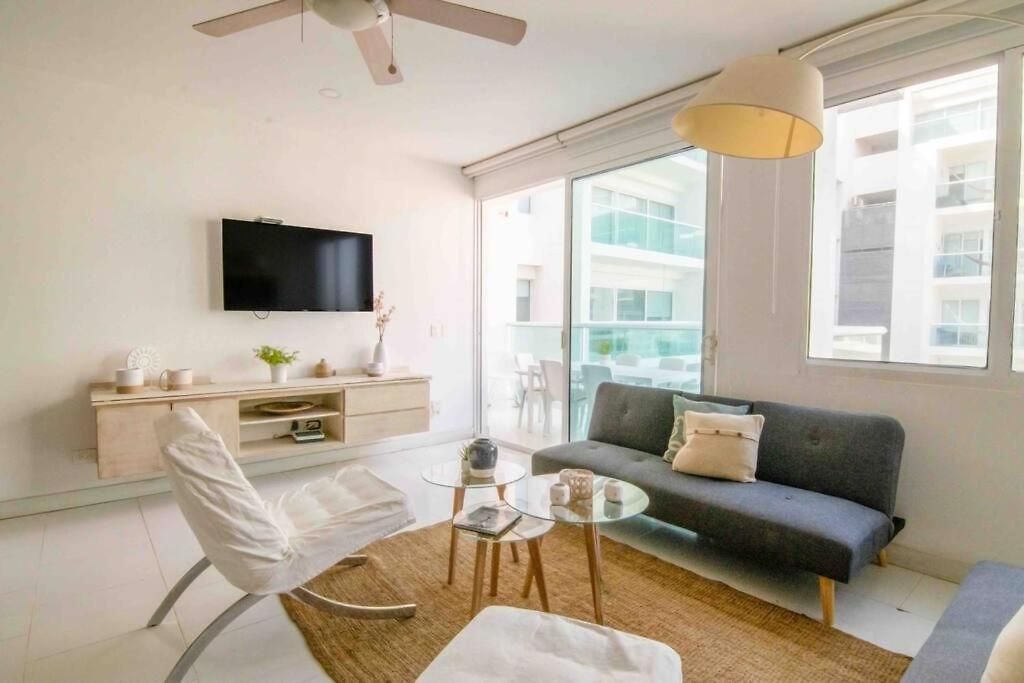 Apto Con Vista Al Mar Disfrutar En Familia. Apartamento Cartagena