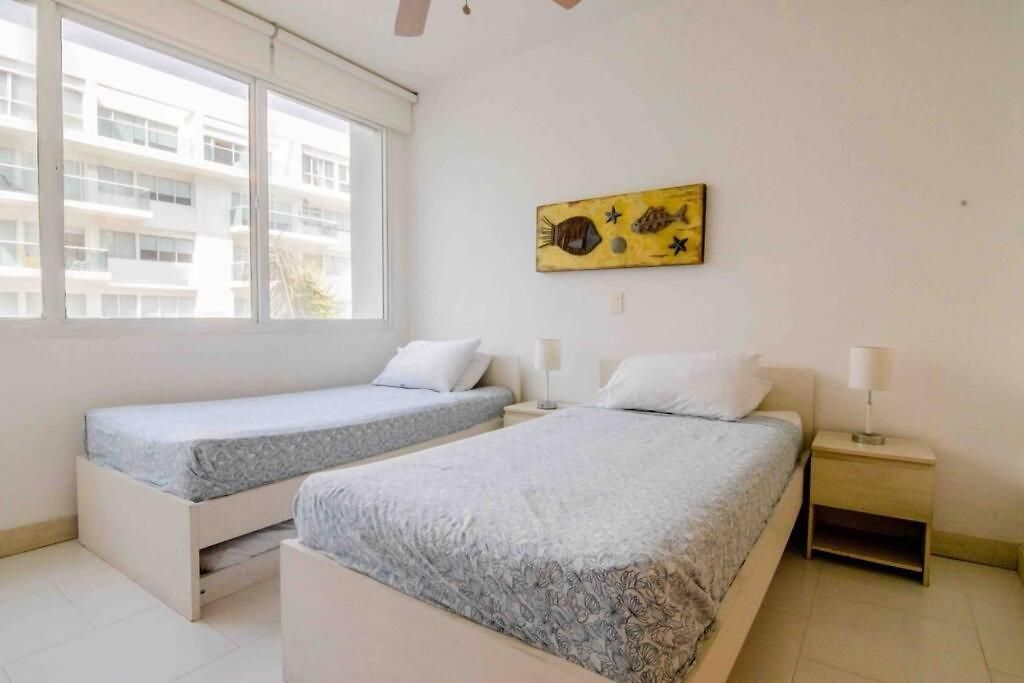 Apto Con Vista Al Mar Disfrutar En Familia. Apartamento Cartagena