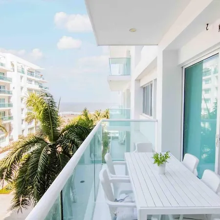 Apto Con Vista Al Mar Para Disfrutar En Familia.