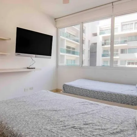 Apto Con Vista Al Mar Para Disfrutar En Familia. * Cartagena
