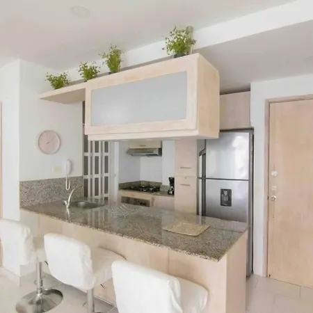 Apto Con Vista Al Mar Para Disfrutar En Familia. Apartamento Cartagena