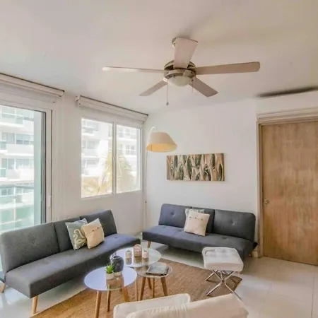 Apartamento Apto Con Vista Al Mar Para Disfrutar En Familia. *